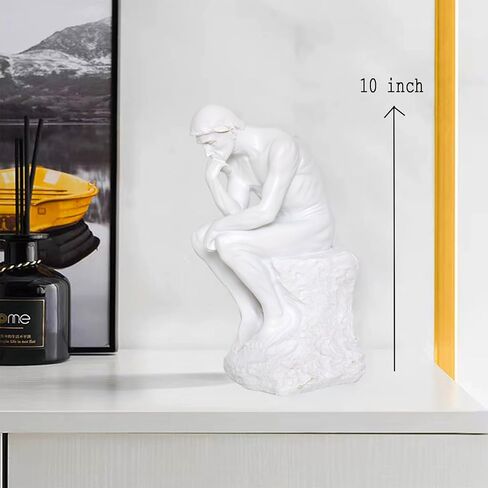 The Thinker Statue Figurine Thinking Man Resin Decor Sculpture (Bronze) in Saudi Arabia
