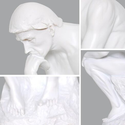 The Thinker Statue Figurine Thinking Man Resin Decor Sculpture (Bronze) in Saudi Arabia