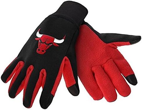 Chicago Bulls Color Texting Gloves in Saudi Arabia