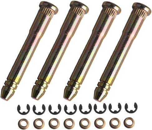 Dewhel للسيارات 1988-2002 متوافق مع شاحنات Chevy GMC GM 4 دبابيس 2 باب دبوس مفصل الباب ومجموعة البطانة in Kuwait