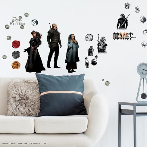 RoomMates RMK5404SCS Characters Wall Decals, Multicolor in Saudi Arabia