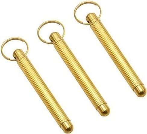 5Pcs Gold Men Metal Keychain Shape Gold Multifunction Earpick Earwax Cleaner Spoon Folding Ear Pick Spoon Earwax Removal， Watch Accessories in Saudi Arabia