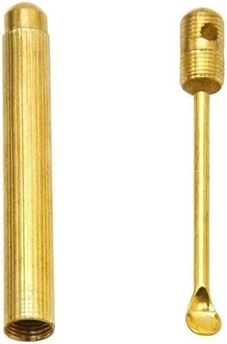 5Pcs Gold Men Metal Keychain Shape Gold Multifunction Earpick Earwax Cleaner Spoon Folding Ear Pick Spoon Earwax Removal， Watch Accessories in Saudi Arabia