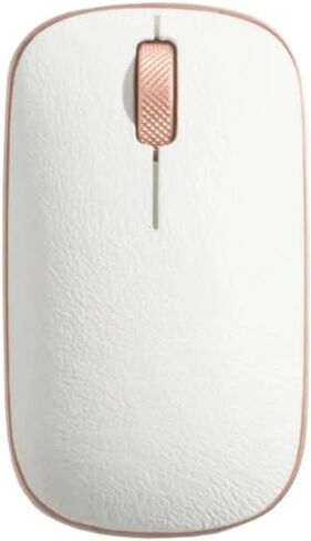 Azio Retro Classic Bluetooth Mouse (Maple) - Wireless, Genuine Leather Topped with Pixart Precision Tracker (RM-RCM-L-06) in Kuwait