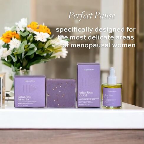 Perfect Pause Private Bar - Soap for Menopausal Women | All Natural, Handcrafted, Vegan and GMO-Free in Saudi Arabia