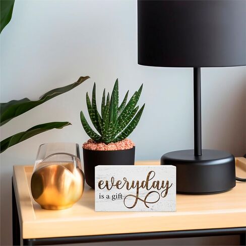 Rustic Wooden Block Sign - You Got This - 5"X3" Pine Wood Plaque, Home & Garden Decor, Housewarming Gift For Friends, Desk & Tabletop, Shelf Accessories - A18 in Saudi Arabia