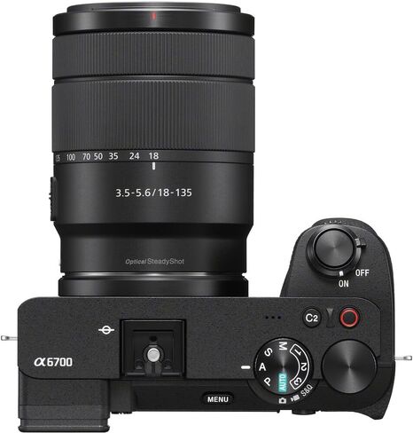 مجموعة كاميرا Sony a6700 Alpha APS-C بدون مرآة 26 ميجابكسل 4K بعدسة قابلة للتبديل ILCE-6700 مع حقيبة تصوير ديكو جير + فلاش + بطارية إضافية + شاحن مزدوج + مجموعة برامج وملحقات فاخرة in Kuwait