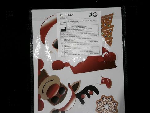 81Pcs Snowman Face Stickers for Crafts, Christmas Window Clings Small Snowman Face Decals Waterproof Santa Claus Reindeer Stickers for Glass Cups Fridge Wall Door Party Supplies Home Decoration in Saudi Arabia