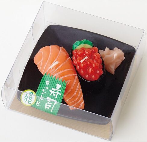Kameyama 4901435209067 Sushi (Salmon, Ikura) Candle in Saudi Arabia
