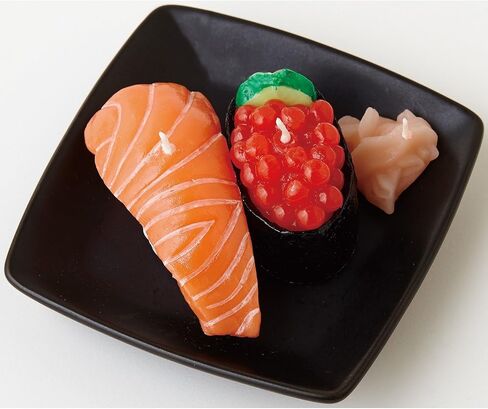 Kameyama 4901435209067 Sushi (Salmon, Ikura) Candle in Saudi Arabia