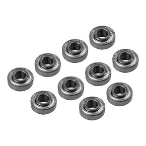 10X 203KRR2 Bearing 0.64 Bore Deep Groove Ball Bearing AN142670 AN281357 JD9214 AA82881 203RRAR10 149261C91 222279 520117 822-095C Compatible with John Deere Case Ford New Holland Gehl Models