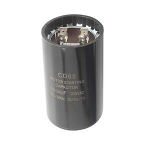 2024 Upgrade CPT1881 CPT00429 Dual Run Circular Start Capacitor Replaces Trane 216-240 MFD uf 330 Volt Specific fit for American Standard Units,Heat Pump,Air Conditioning,AC Motors