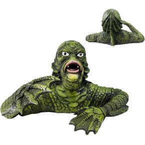 Lizard Man Creature from The Black Lagoon Figurines Universal Monsters Horror Wall Decoration Outdoor Decor Statue (Lizard Man)