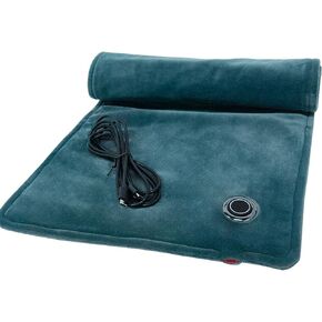 Heating Pad for Back, Neck, Period Cramps Pain Relief,12V Graphene Electric Heating Pad with 2hrs Auto Shut Off, 3 Heating Levels,20W Moist Infrared Heating Pads,11.8" x23.6"