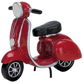 Lemax 2007 Red Moped Christmas Village Accessory in Kuwait