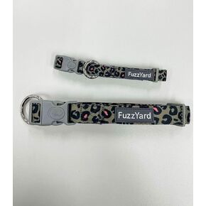 FuzzYard Savanna Dog Collar | Size L | Comfortable Neoprene Pet Collar for Everyday Walking & Training | Ideal Fit for Large Dogs