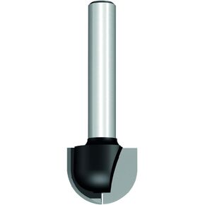 CMT 81412 Contractor Round Nose Bit, 5/8-inch Diameter, 5/16-inch Radius, 1/4-inch Shank