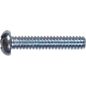 zinc 90120 6-32-Inch x 3/8-Inch Round Head Combo Machine Screw, 100-Pack, Size