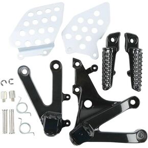 Motorcycles Footpegs Front Footrest Bracket for Honda CBR600RR CBR 600RR 2003-2006 2004 2005 Black