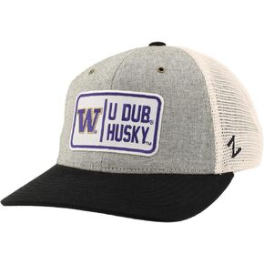 قبعة Zephyr للبالغين من الجنسين مرخصة رسميًا من الرابطة الوطنية لرياضة الجامعات (NCAA)، قبعة Snapback Dylan Patch Defer، منقط