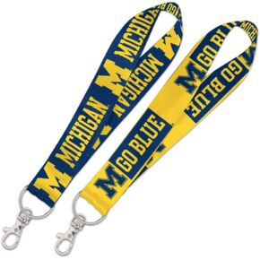 University of Michigan Lanyard Key Strap