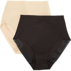 Miraclesuit 2-Pack Light Control Brief Black/Warm Beige S (Women's 4-6)