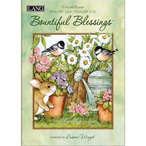 LANG Bountiful Blessings™ 2025 Monthly Planner (25991012096)