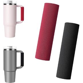 Tumb’ler Handle Cover Sleeve Compatible with S’tanley Tumbler with Handle, Neoprene Water Bottle Handle Protector Sleeve for 30-40 oz S’tanley