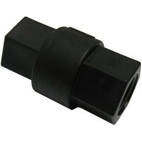 SMC (6850090) 685 Series PVC NSF Check Valve ; 1/2"FNPT x 1/2"FNPT Buna