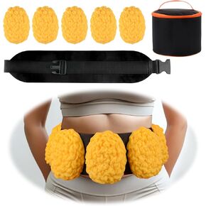 SimCoach Fat Replica 5 Lb with Belt, Wearable Human Body Fat Replica, Keep Fit & Weight Loss Motivation & Reminder, Silicone Human Fatty Tissue Demonstration Model for Nutritionist