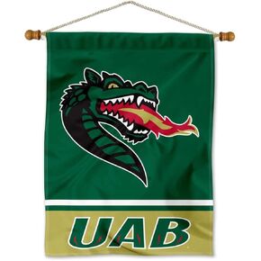 College Flags & Banners Co. UAB Blazers Banner with Hanging Pole