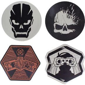 Paladone Call of Duty Premium Metal Drink Coasters Set of 4