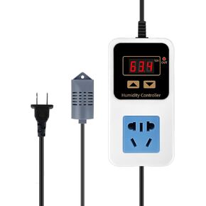 Humidifier Accessories Digital Humidity Controller for Grow Tent with Humidity Sensor, Easy-to-Use Humidifier Controller, Optimal Humidity Control for Mushroom, Greenhouse, and Reptile Environments!