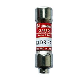 New KLDR 3A KLDR003 KLDR-3 KLDR-3A 600Vac Time Delay Fuse, Pack of 10
