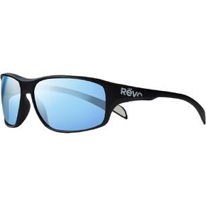 Revo Vertex Polarized Sunglasses | Lightweight Wraparound Profile | Sporty Rectangle Frame