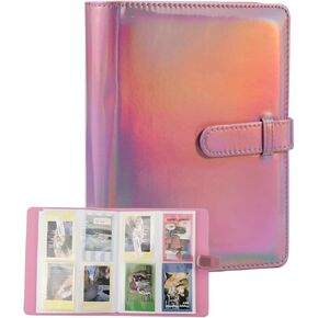 Large Capacity Photo Album Photocard Holder Book Portable Photo Album for 2x3 Inch Photos, Gradient Green(Pack of 1)