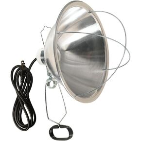 Woods Clamp Lamp with 10 Inch Reflector and Bulb Guard (300 Watt Bulb, 6 Foot Cord)