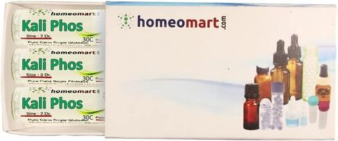 Kali Phosphorus Homeopathy Pellets (Pills) in 6C Potency, Pack of 3 in Kuwait
