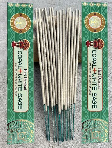Hari Darshan Handcrafted Premium Copal Incense Sticks 12 Box X 15 Sticks Total of 180 Sticks in Kuwait