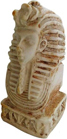 الملك المصري توت رئيس الوجه ثلاثية الأبعاد تمثال فرعون تمثال النحت اليدوية القديمة 2.2 "الأساطير ديكور تذكارية العتيقة الهيروغليفية طبق الاصل الديكور in Kuwait