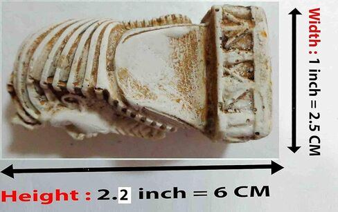 الملك المصري توت رئيس الوجه ثلاثية الأبعاد تمثال فرعون تمثال النحت اليدوية القديمة 2.2 "الأساطير ديكور تذكارية العتيقة الهيروغليفية طبق الاصل الديكور in Kuwait