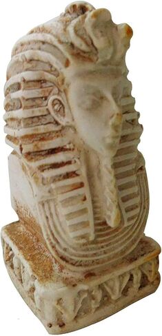 الملك المصري توت رئيس الوجه ثلاثية الأبعاد تمثال فرعون تمثال النحت اليدوية القديمة 2.2 "الأساطير ديكور تذكارية العتيقة الهيروغليفية طبق الاصل الديكور in Kuwait