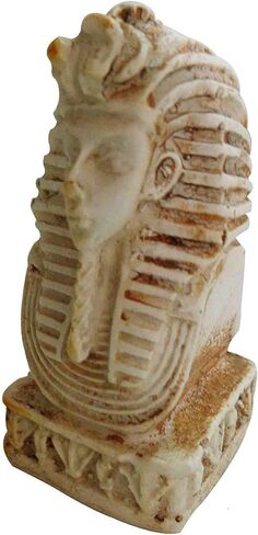 الملك المصري توت رئيس الوجه ثلاثية الأبعاد تمثال فرعون تمثال النحت اليدوية القديمة 2.2 "الأساطير ديكور تذكارية العتيقة الهيروغليفية طبق الاصل الديكور in Kuwait