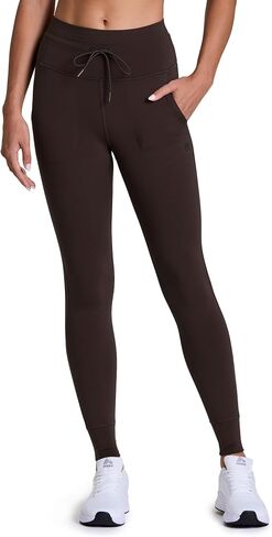 Avalanche Women's Fleece Lined Legging with Drawstring Waistband, Fitted Jogger Squat Proof Hiking Legging with Pockets in Saudi Arabia
