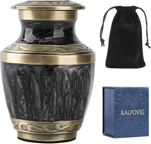 Small Urns for Ashes,urn for Ashes for Adult Male and Women,Small urns for Human Ashes Keepsake （Purple） in Saudi Arabia