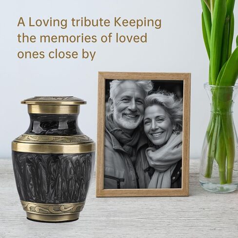 Small Urns for Ashes,urn for Ashes for Adult Male and Women,Small urns for Human Ashes Keepsake （Purple） in Saudi Arabia