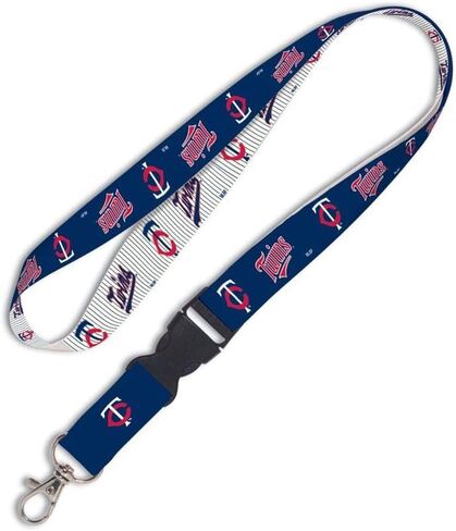 MLB Minnesota Twins 82901012 Lanyard with Detachable Buckle, 3/4" in Saudi Arabia