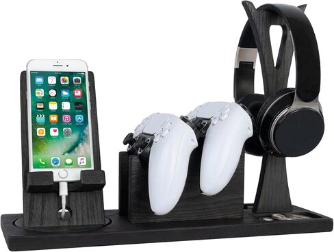 Game Controller Holder Gifts for Gamers to Organize Gaming Accessories & Headphone Holder, Unique Gamer Gifts Headset Stand Controllers Holders, Stylish Controller Stand Gaming Equipment in Saudi Arabia