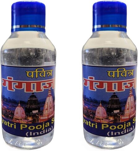 Gangajal | Ganga Jal Water Holy Water Ganga Ji | The Purest Holy Water Directly from Gangotri Valley Approved by Govt. of India for Puja Purposes (60 ML) - Pack Of 1 in Saudi Arabia