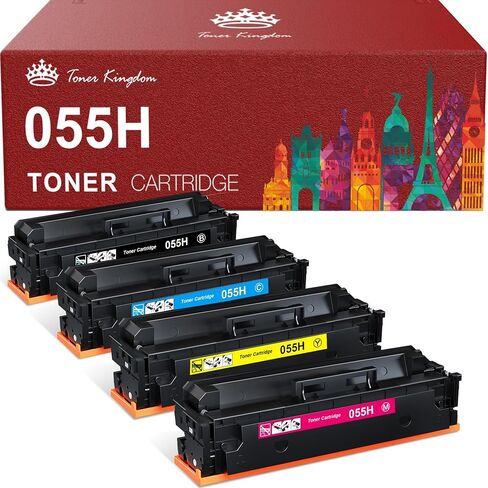 خرطوشة حبر بديلة متوافقة مع Toner Kingdom لطابعة Canon 057H 057 CRG-057H عالية الإنتاجية لطابعة Canon imageCLASS MF445dw MF455dw LBP226dw MF451dw LBP227dw MF448dw (أسود، عبوة واحدة) in Saudi Arabia